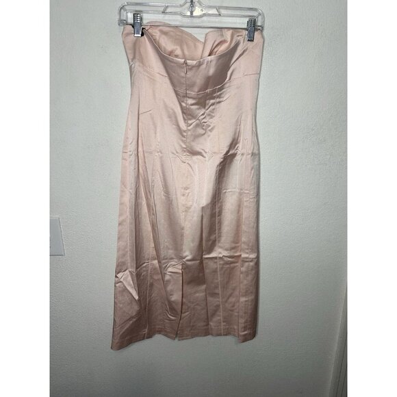 Bebe Blush Pink Sleeveless Mini Dress Size Large USA - Picture 2 of 7